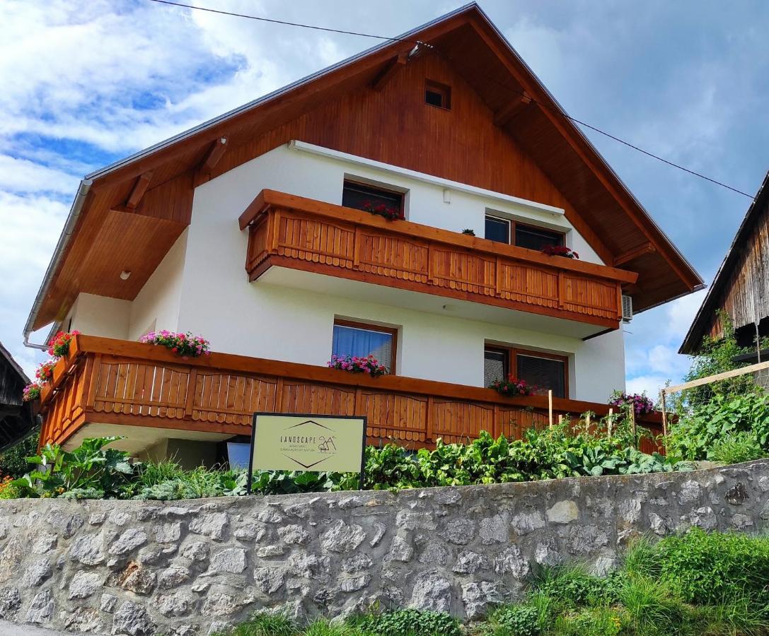 Zgornje Gorje Apartment Landscape מראה חיצוני תמונה